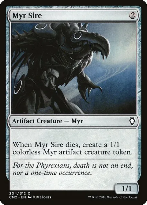 Myr Sire, carte 204 de Commander Anthology Volume II