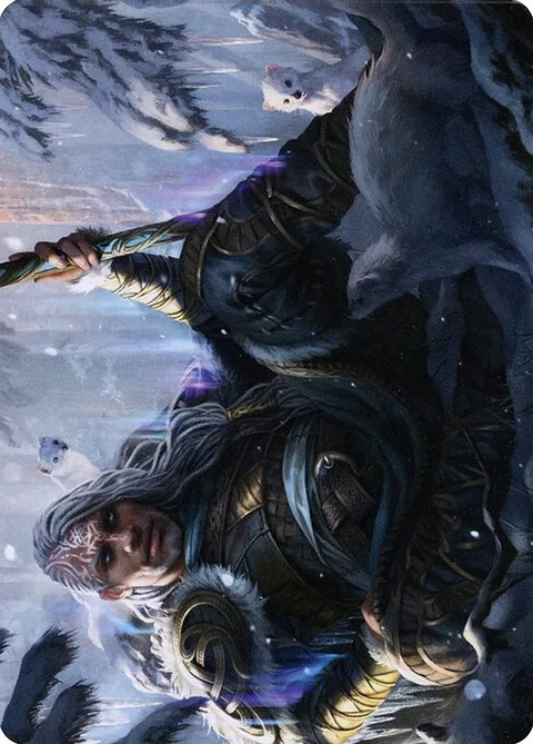 Jorn, God of Winter // Jorn, God of Winter, card 47 from Kaldheim Art Series