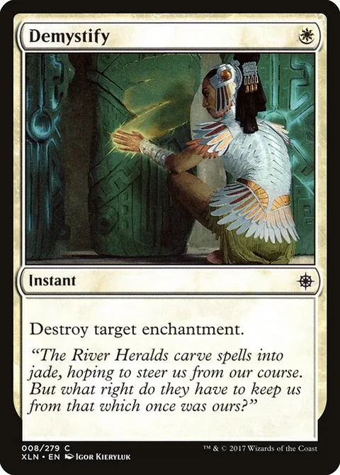 Demystify, card 8 from Ixalan