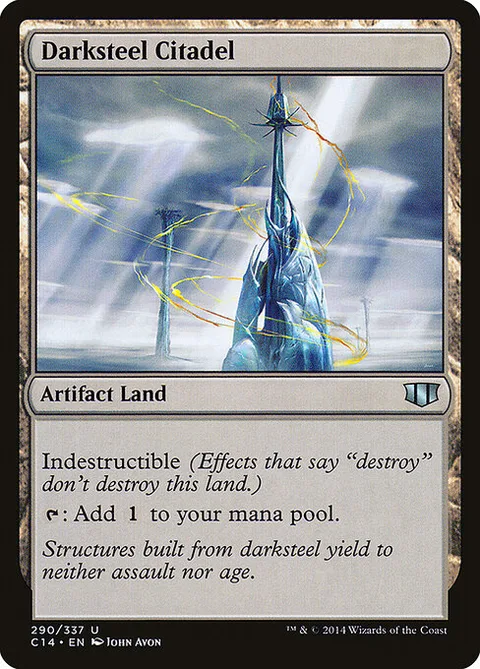 Darksteel Citadel, card 290 from Commander 2014