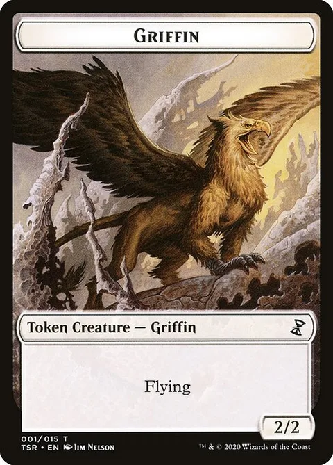 Griffin, card 1 from Time Spiral Remastered Tokens