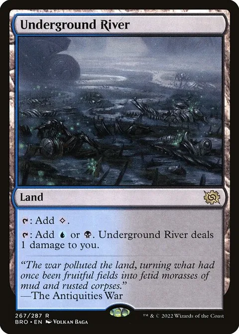 Underground River, carte 267 de The Brothers' War