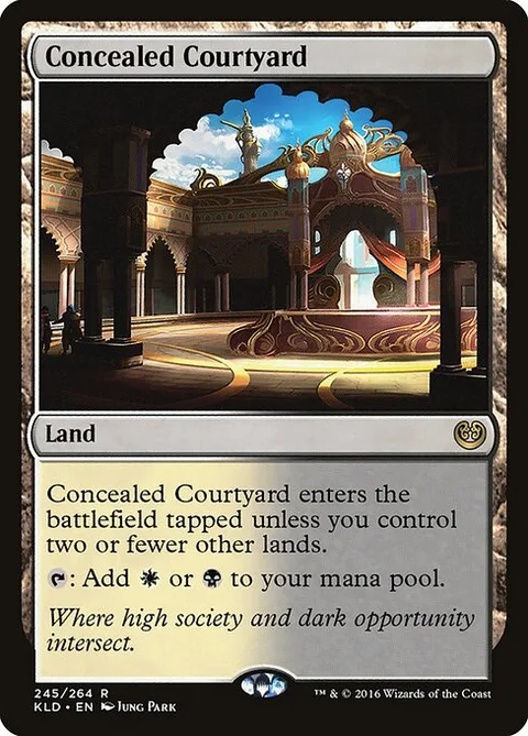 Concealed Courtyard, card 245 from Kaladesh