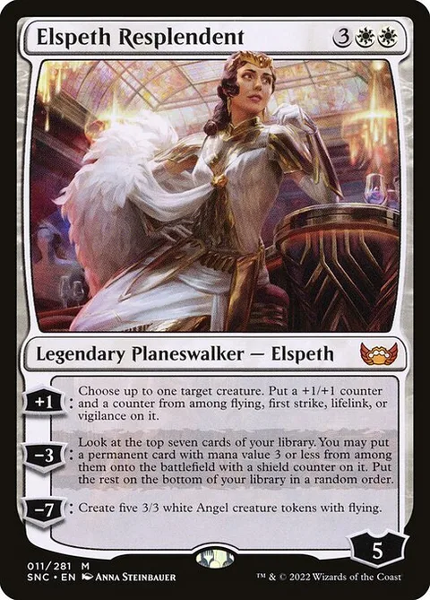 Elspeth Resplendent, card 11 from Streets of New Capenna