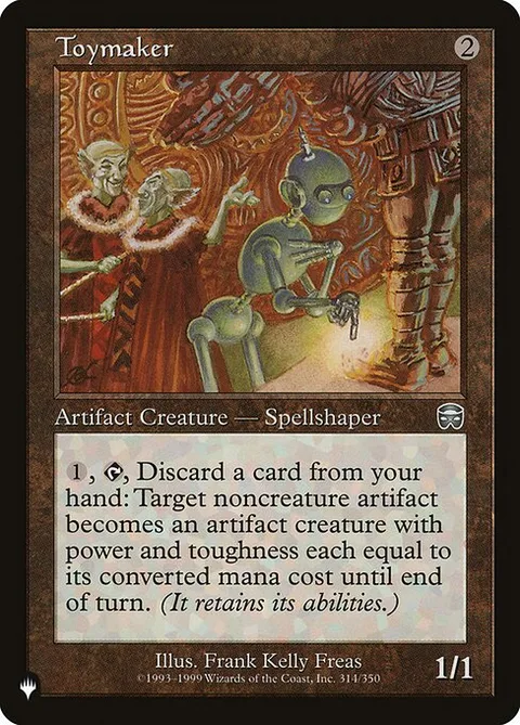 Toymaker, card MMQ-314 from The List