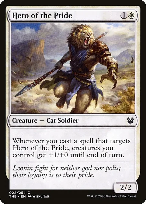Hero of the Pride, carte 22 de Theros Beyond Death