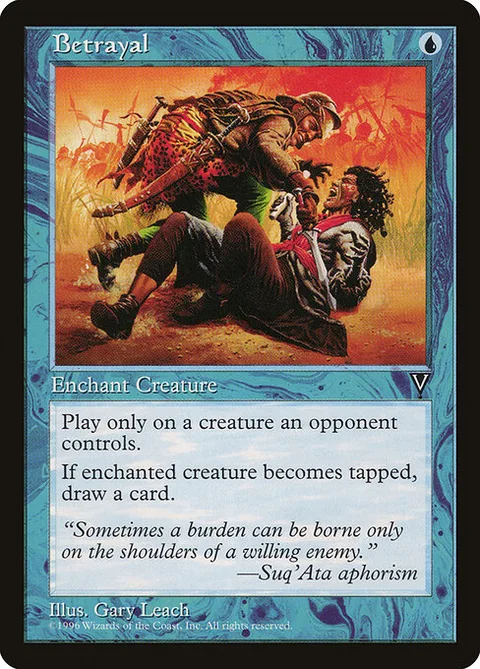 Betrayal, carte 26 de Visions