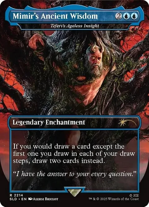 Teferi's Ageless Insight // Teferi's Ageless Insight, card 2214 from Secret Lair Drop