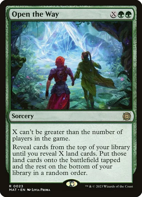 Open the Way, card 23 from March of the Machine: The Aftermath