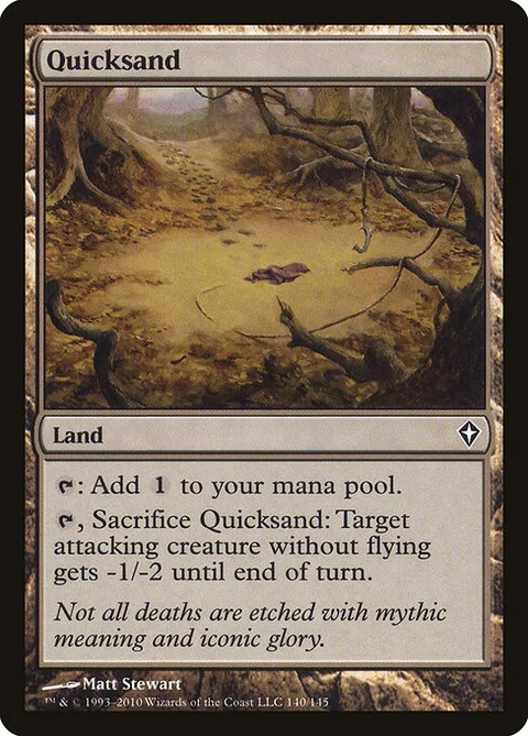 Quicksand, carte 140 de Worldwake