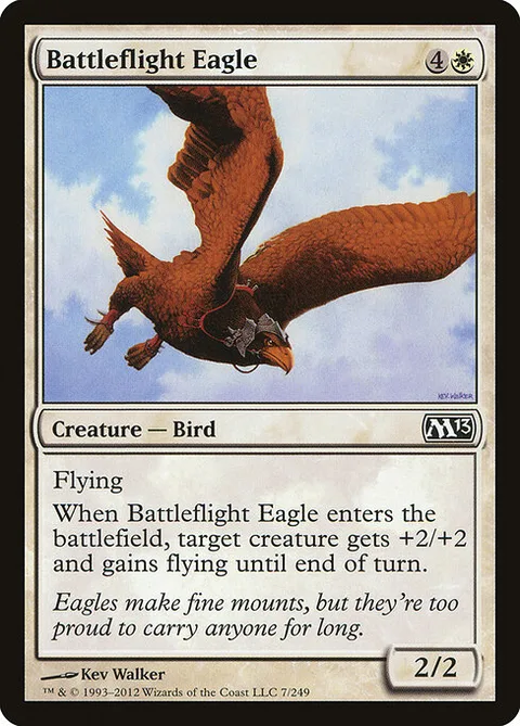 Battleflight Eagle, card 7 from Magic 2013