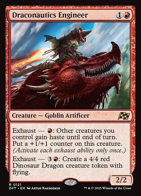 Draconautics Engineer, carte 121 de Aetherdrift