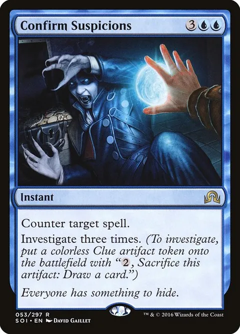 Confirm Suspicions, carte 53 de Shadows over Innistrad