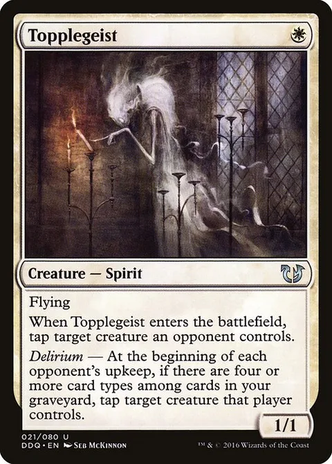 Topplegeist, carte 21 de Duel Decks: Blessed vs. Cursed