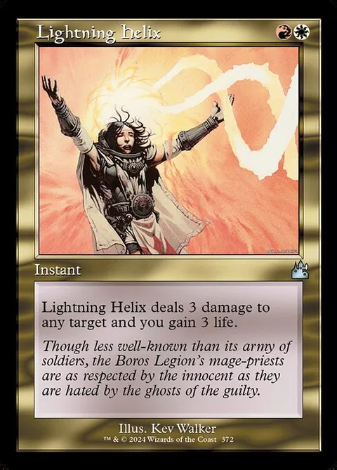 Lightning Helix, carte 372 de Ravnica Remastered