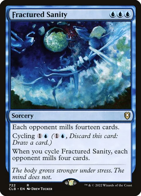 Fractured Sanity, carte 722 de Commander Legends: Battle for Baldur's Gate