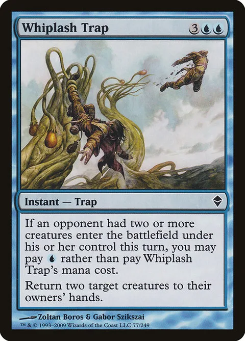 Whiplash Trap, carte 77 de Zendikar