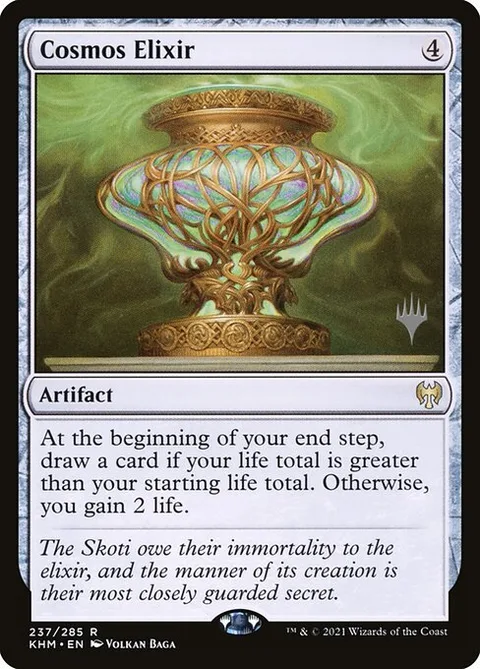 Cosmos Elixir, carte 237p de Kaldheim Promos