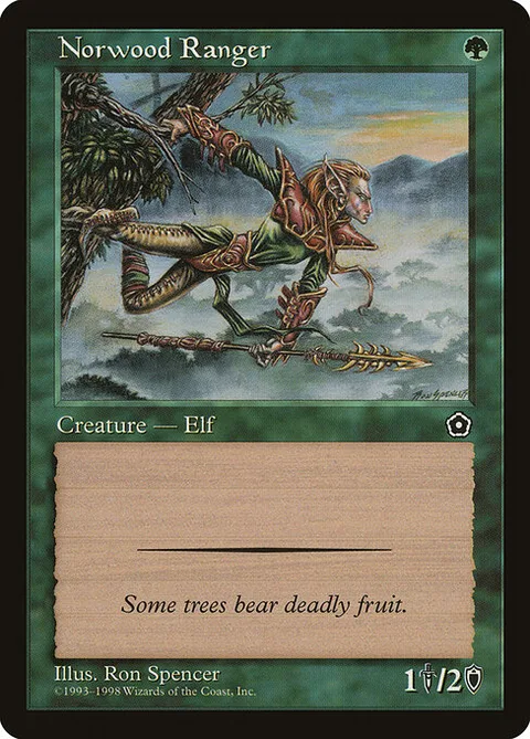 Norwood Ranger, carte 138 de Portal Second Age