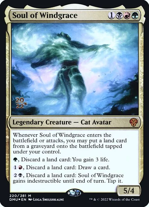 Soul of Windgrace, carte 220s de Dominaria United Promos