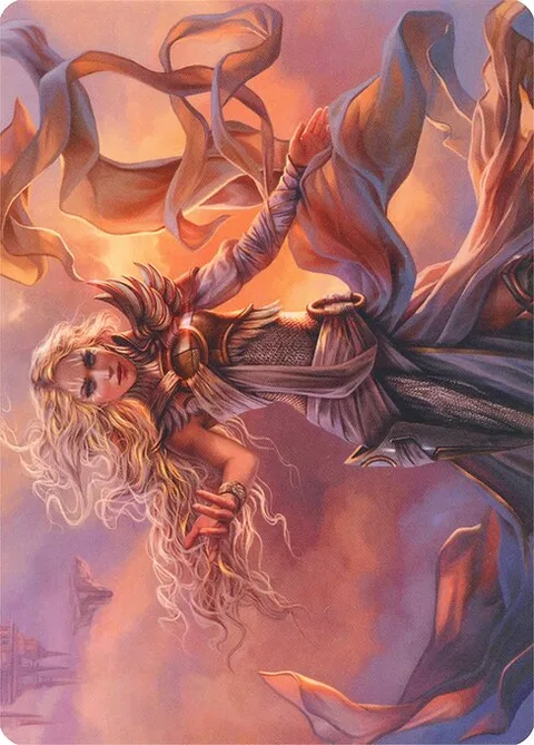 Serra the Benevolent // Serra the Benevolent, card 5 from Modern Horizons Art Series