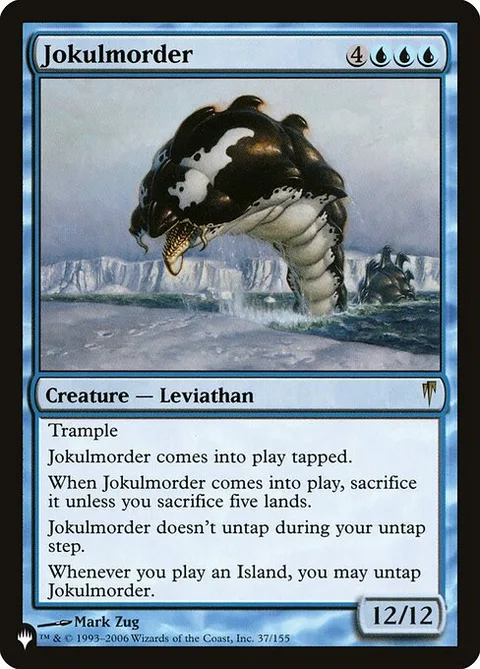 Jokulmorder, card CSP-37 from The List