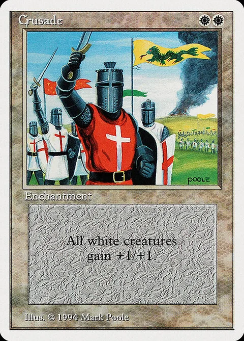 Crusade, card 15 from Summer Magic / Edgar