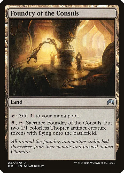 Foundry of the Consuls, carte 247 de Magic Origins