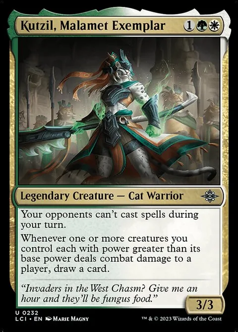 Kutzil, Malamet Exemplar, carte 232 de The Lost Caverns of Ixalan