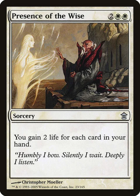 Presence of the Wise, card 23 from Saviors of Kamigawa