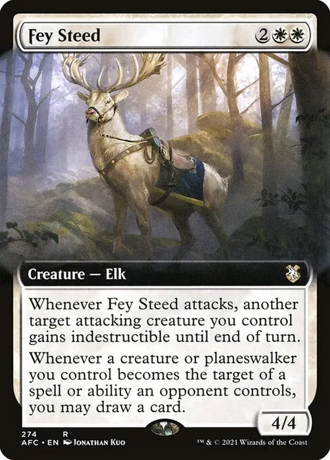 Fey Steed, card 274 from Forgotten Realms Commander