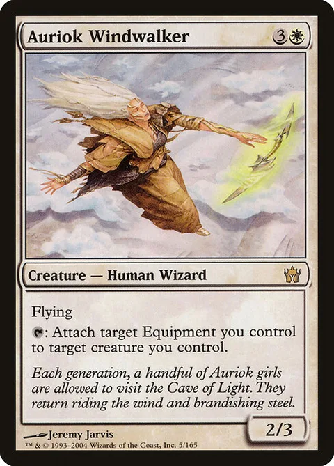 Auriok Windwalker, card 5 from Fifth Dawn