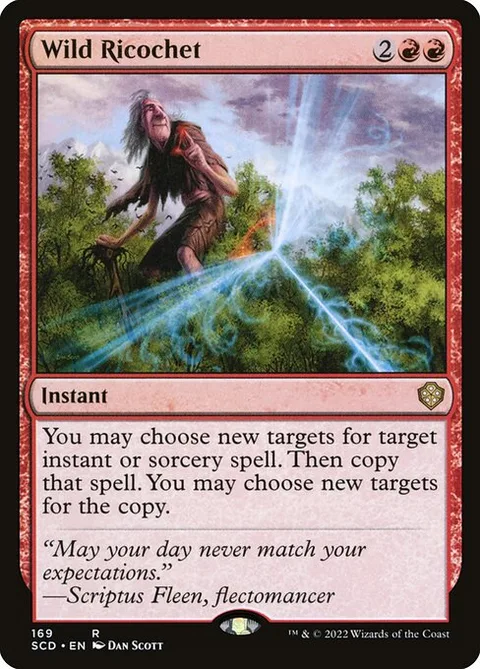 Wild Ricochet, card 169 from Starter Commander Decks
