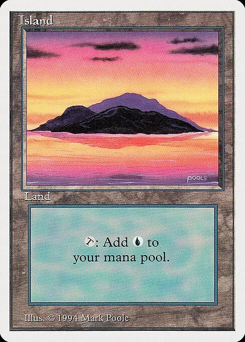 Island, carte 295 de Summer Magic / Edgar