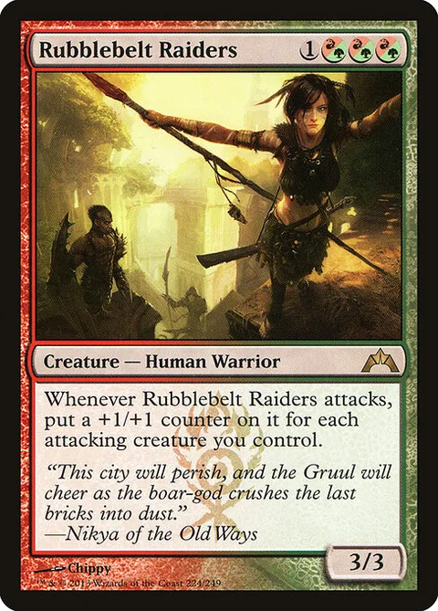 Rubblebelt Raiders, card 224 from Gatecrash