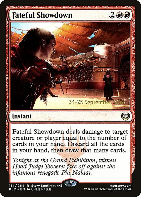 Fateful Showdown, carte 114s de Kaladesh Promos