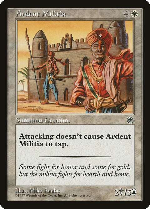 Ardent Militia, carte 4 de Portal