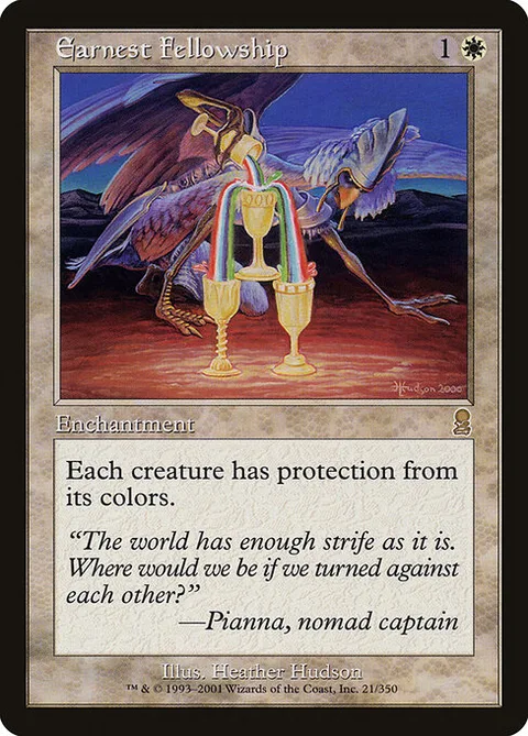 Earnest Fellowship, card 21 from Odyssey