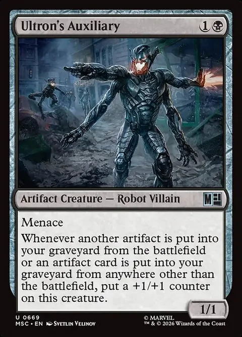 Ultron's Auxiliary, carte 669 de Marvel Super Heroes Commander