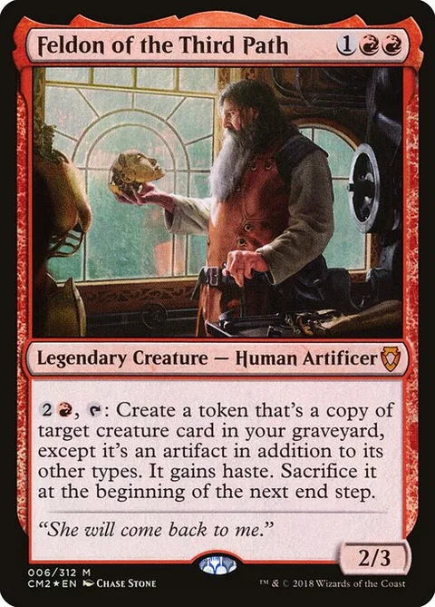 Feldon of the Third Path, card 6 from Commander Anthology Volume II