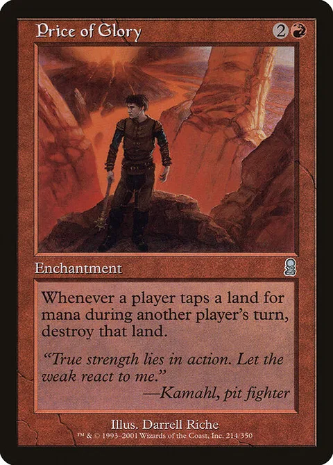Price of Glory, carte 214 de Odyssey