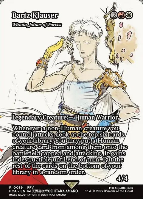 Winota, Joiner of Forces, carte 19 de Final Fantasy: Through the Ages