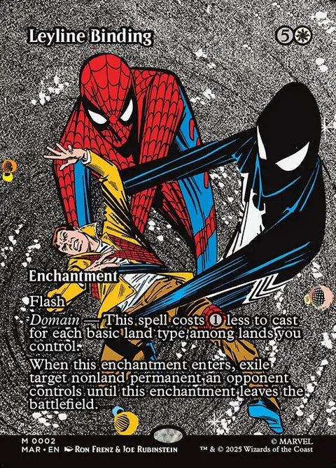 Leyline Binding, card 2 from Marvel Universe
