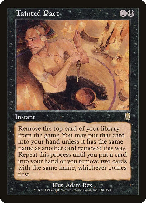 Tainted Pact, carte 164 de Odyssey