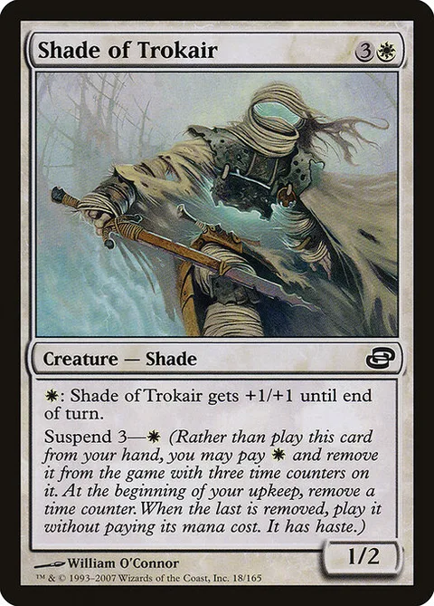 Shade of Trokair, card 18 from Planar Chaos