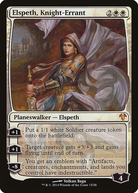 Elspeth, Knight-Errant, carte 13 de Modern Event Deck 2014