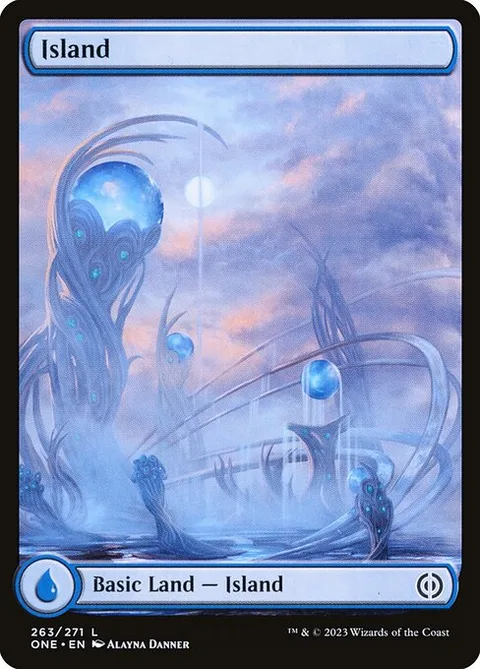 Island, carte 263 de Phyrexia: All Will Be One