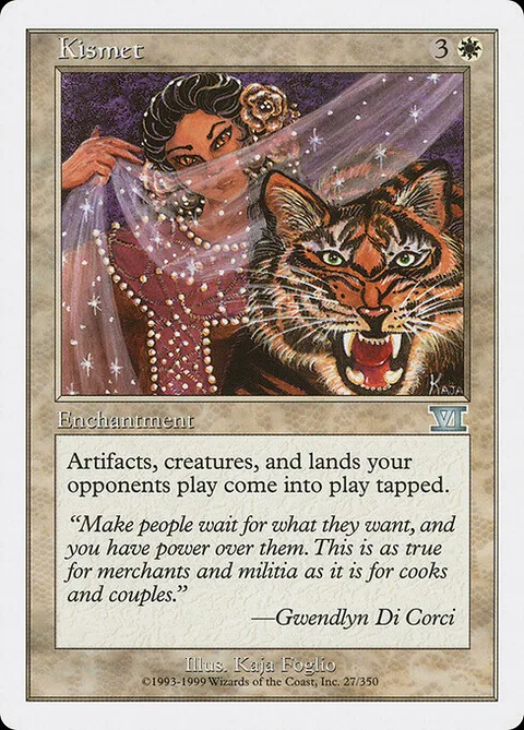 Kismet, carte 27 de Classic Sixth Edition