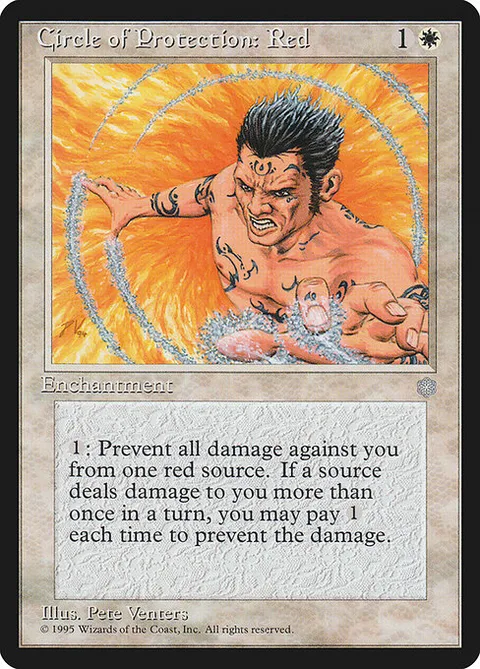 Circle of Protection: Red, carte 15 de Ice Age