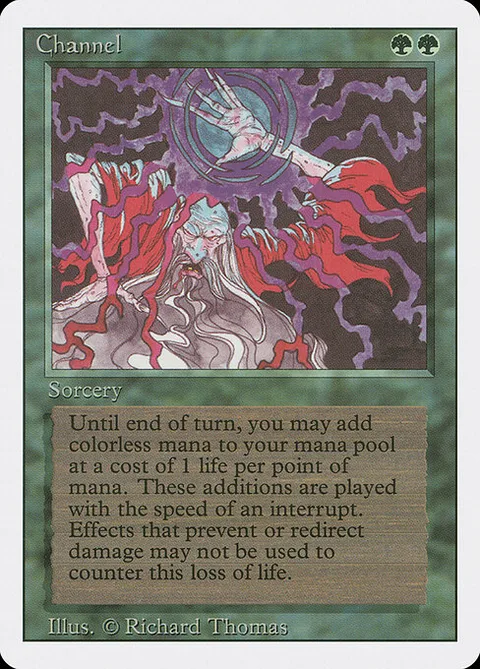 Channel, card 188 from Revised Edition